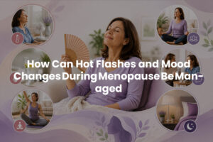 How Can Hot Flashes and Mood Changes During Menopause Be Managed?